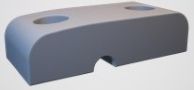 Left Ear - MMX printed part
